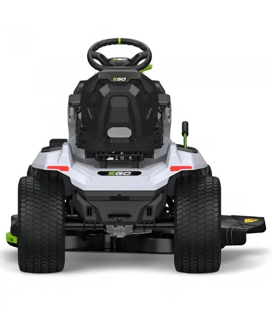 Tondeuse électrique autoportée avec pack batteries 15 Ah et chargeur mural, coupe mulching 107 cm - EGO TR4201E photo 8
