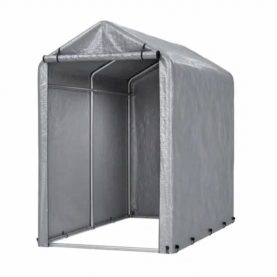 Abri vélo extérieur PE 100 x 187 x 160 cm avec cadre acier galvanisé étanche UV - ComfortXL Outdoor Living photo 8