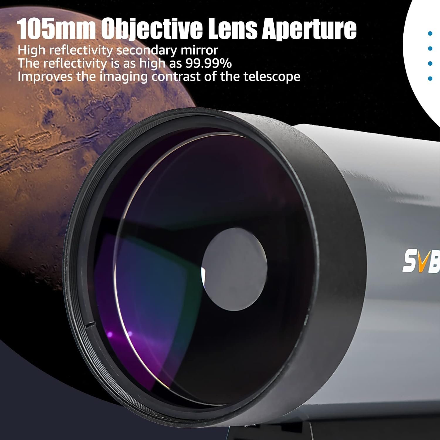 Télescope 105mm f13 compact svbony photo 4