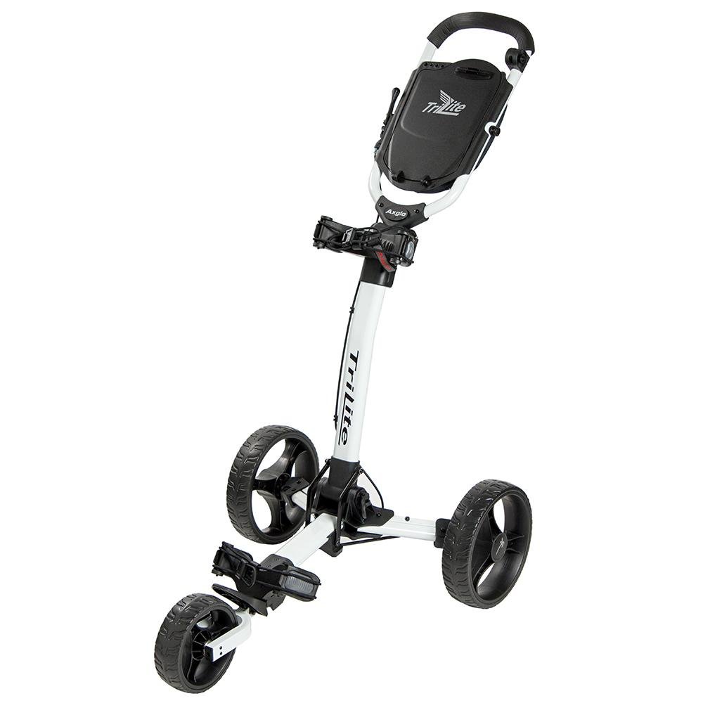 Chariot manuel 3 roues Axglo Tri Lite Blanc Roues Noir