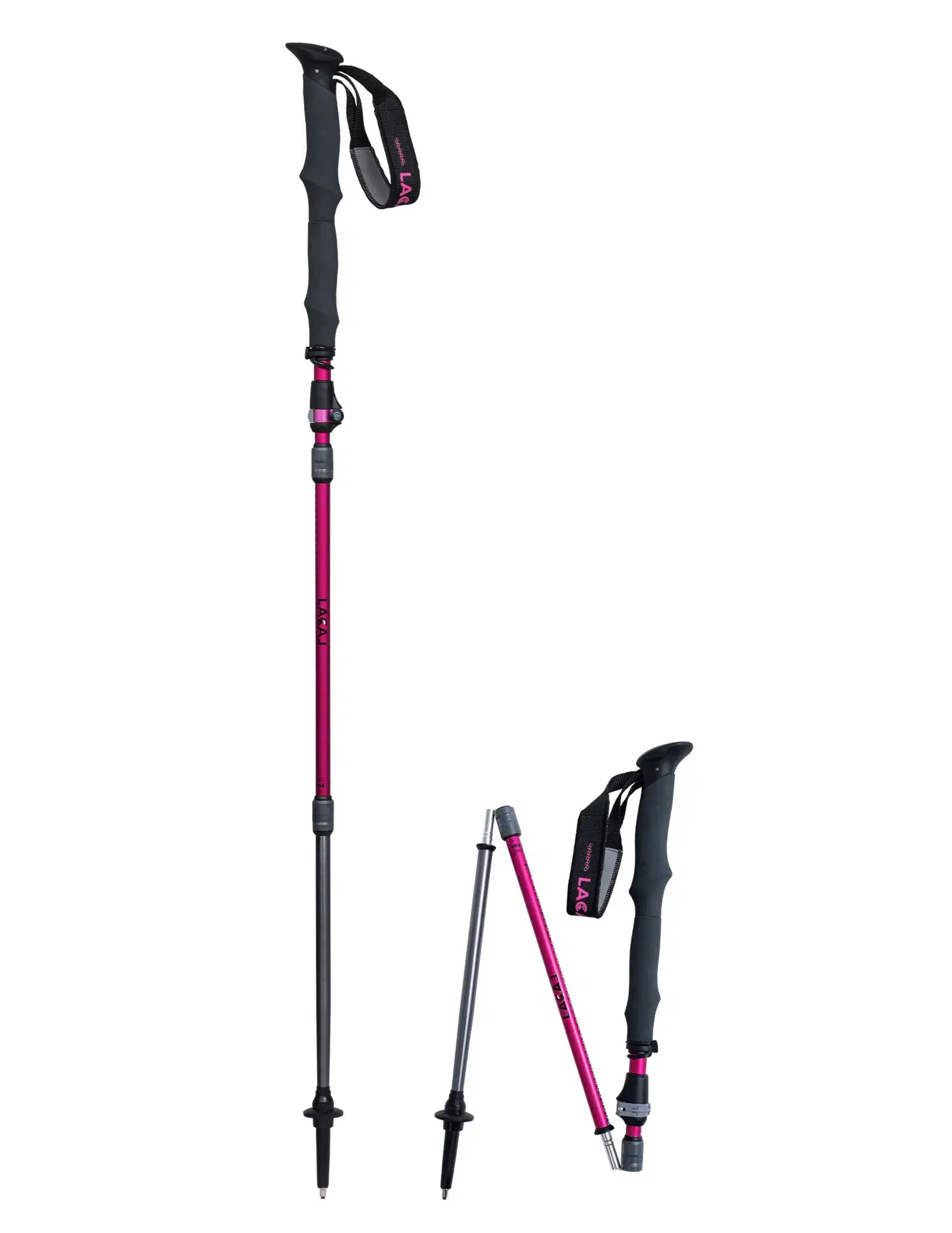 Bâtons de Randonnée Lacal Quick Stick Compact Alu 125