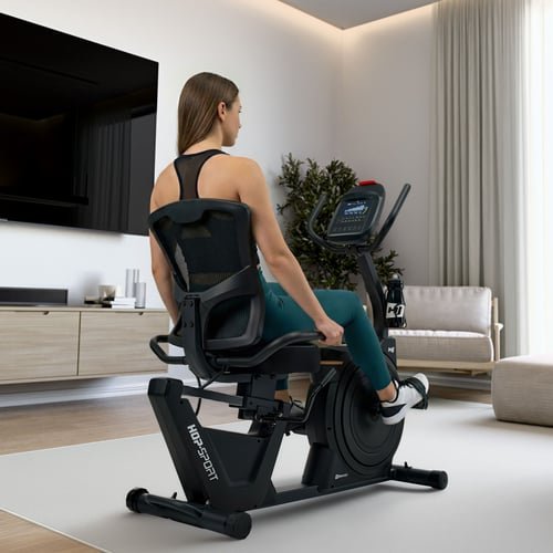 Vélo d'appartement semi-allongé HS-5000L Ranker photo 2