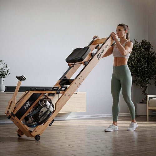 Rameur à eau en bois HS-200WR Aquen photo 7