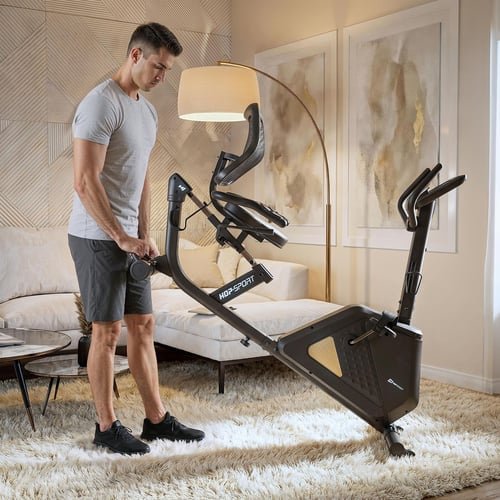 Vélo d’appartement semi-allongé HS-4500L Arkil photo 3